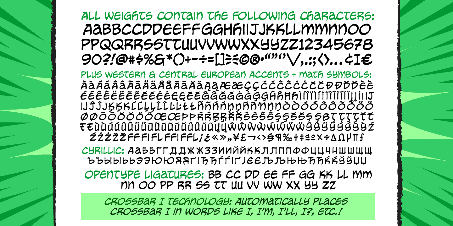 Meanwhile Uncial Regular Font preview